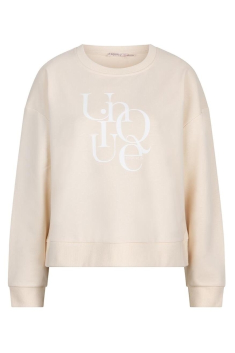 EsQualo sweater flock print “unique